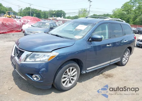 2014 Nissan Pathfinder Sl z USA, uszkodzony, nr VIN 5N1AR2MMXEC642200